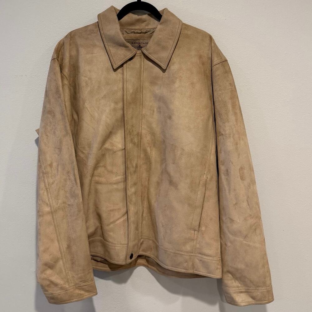 Reportage R. G. A. Women’s XL Suede Bomber Jacket